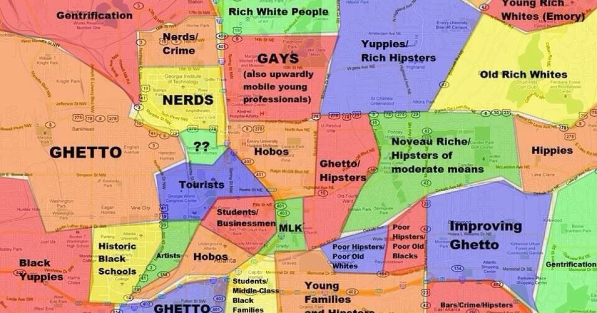 Remembering the Atlanta map that offended everyone, 7 years later